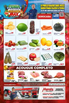Pré-Visualização do folheto "Ofertas Feira" da loja Max Atacadista válido a partir de 28/10/2025