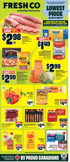 Preview of leaflet FreshCo weekly flyer / circulaire from shop FreshCo is valid from Apr 23, 2026