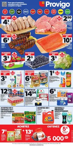 Preview of leaflet Weekly flyer / circulaire from shop Provigo is valid from Jul 24, 2025