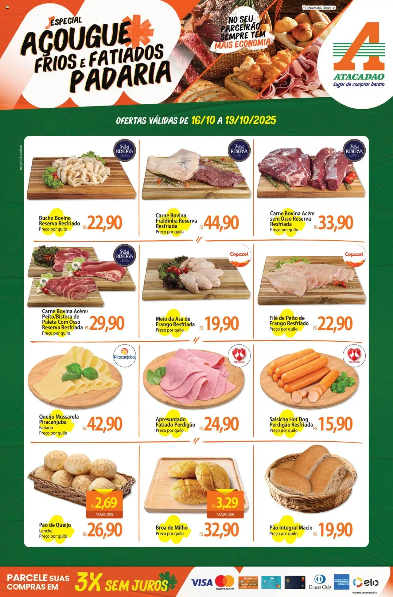 Atacadão folheto "Ofertas - TO" válido a partir de 16/10/2025 - número de página 1