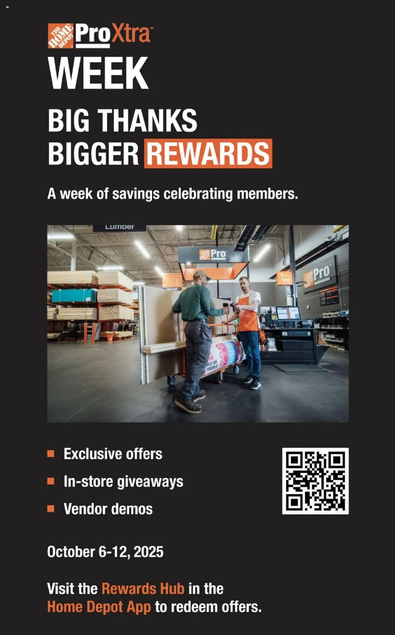 Home Depot Shop Pro Ad - FL from 10/06/2025 - Flyer - Page number 1