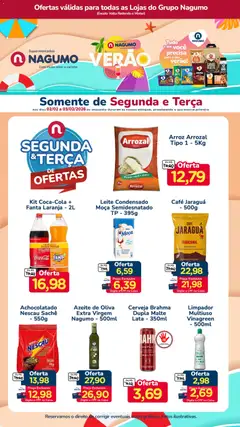 Pré-Visualização do folheto "Ofertas Segunda e Terça" da loja Nagumo válido a partir de 02/02/2026