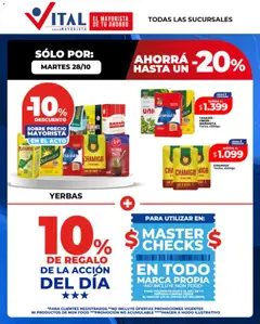 Vista previa del folleto de la tienda Vital válido desde el 28/10/2025 