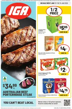 Preview of catalogue Catalogue from shop IGA valid 07/01/2026