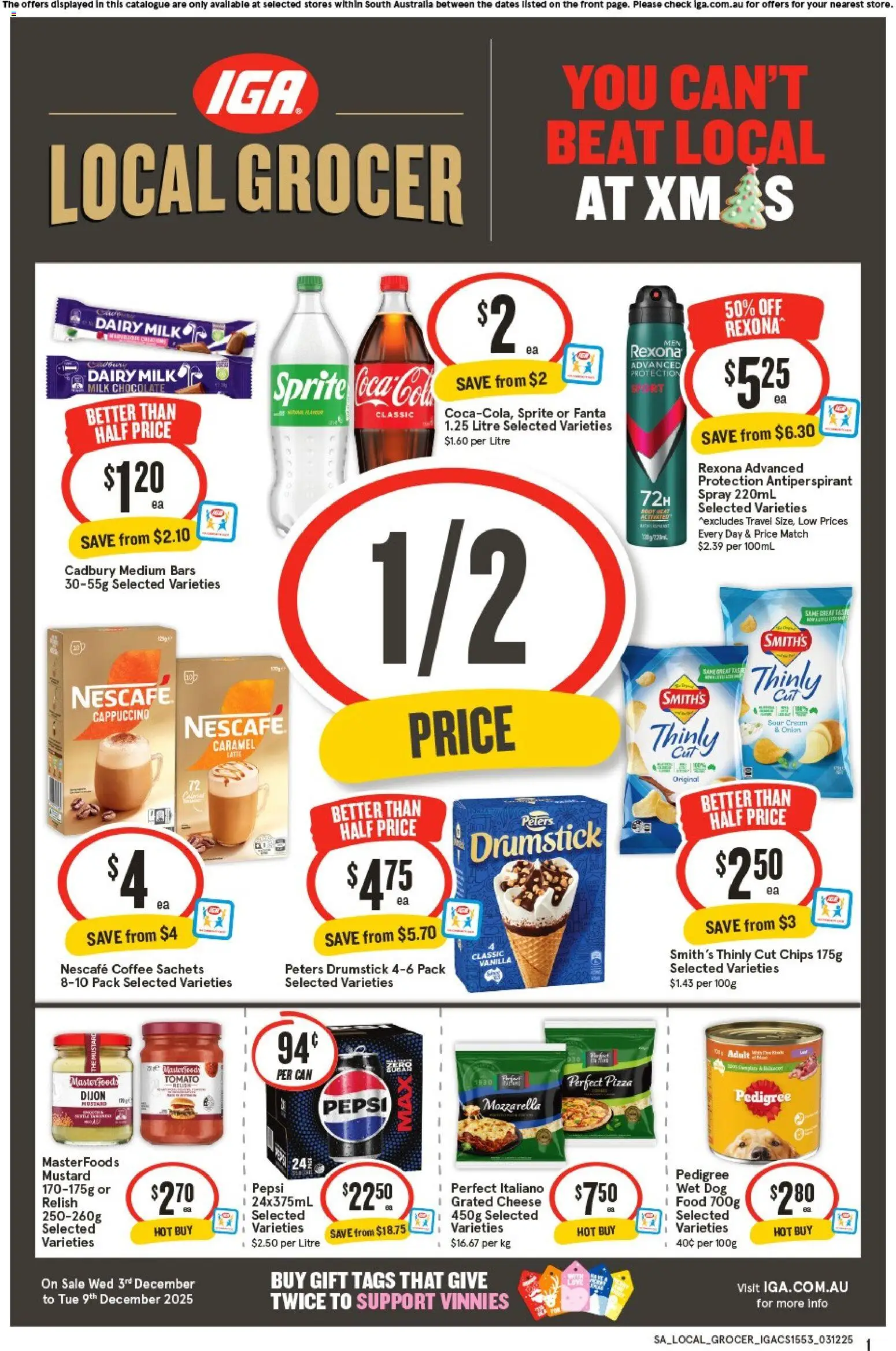 Preview of catalogue Local Grocer SA from shop IGA valid 03/12/2025