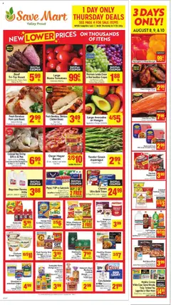 Ad Preview of Save Mart Weekly - CA from 08/06/2025
