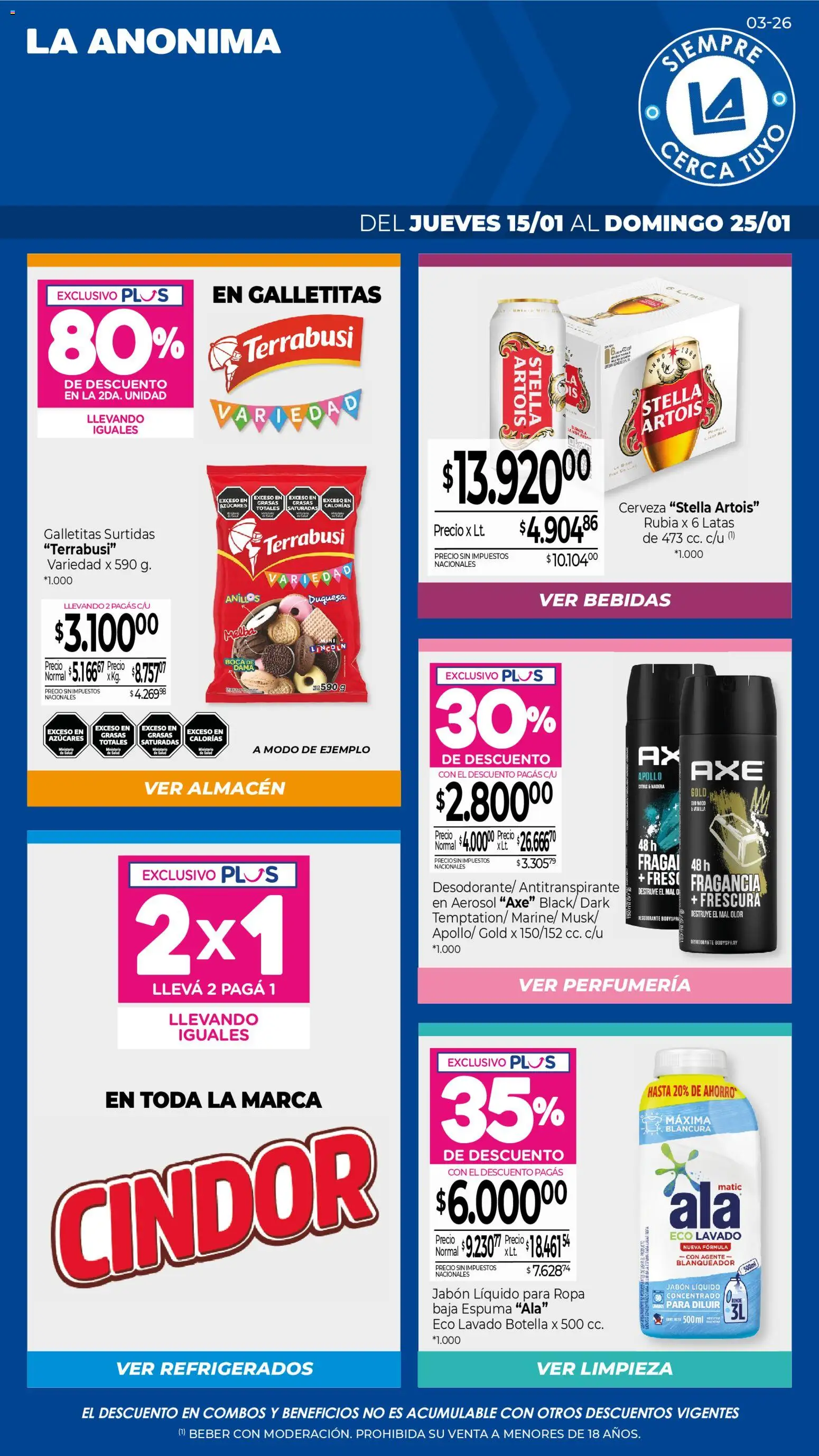 Vista previa del folleto de la tienda La Anonima válido desde el 15/01/2026 