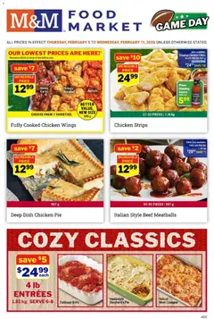 Preview of leaflet Weekly flyer / circulaire from shop M&M Food Market is valid from Feb 05, 2026