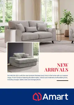 Preview of catalogue Catalogue from shop Amart Furniture valid 13/02/2026