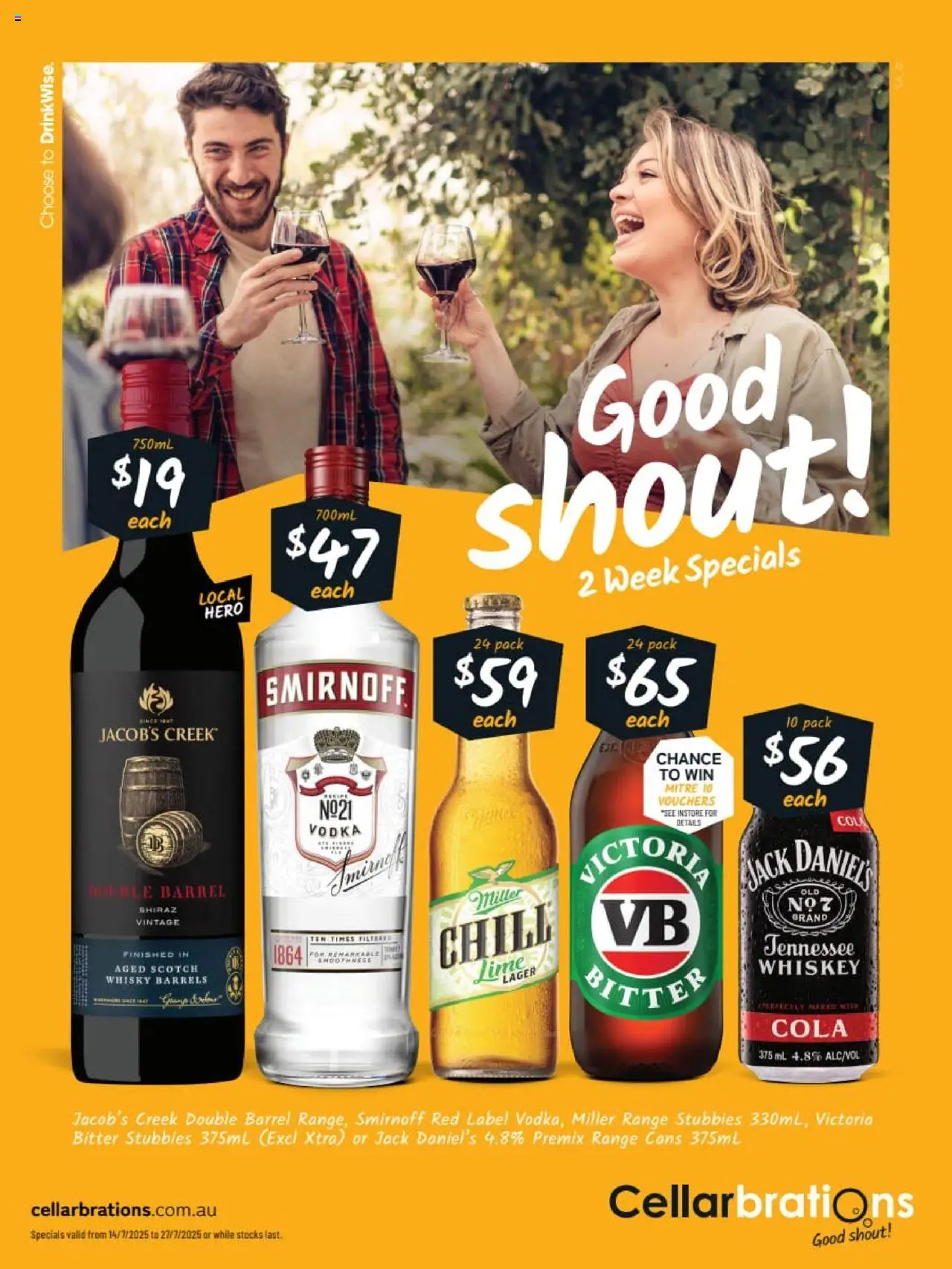 Cellarbrations catalogue valid from 14/07/2025 - page 1
