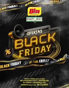 Pré-Visualização do folheto "Black Friday" da loja Big Supermercados válido a partir de 28/11/2025