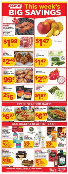 Ad Preview of H-E-B Weekly Ad from 07/16/2025