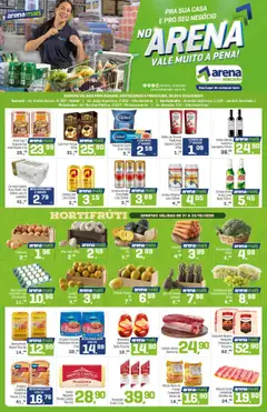 Pré-Visualização do folheto "Ofertas da semana" da loja Arena Atacado válido a partir de 20/10/2025