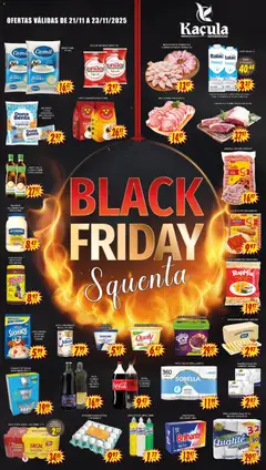Pré-Visualização do folheto "Black Friday" da loja Kaçula válido a partir de 21/11/2025 | Página: 1