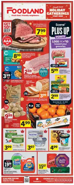 Preview of leaflet Weekly Flyer - NS from shop Foodland is valid from Nov 20, 2025