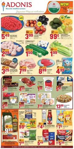 Un aperçu du dépliant Adonis circulaire du magasin Adonis est valide à partir 9 avr. 2026