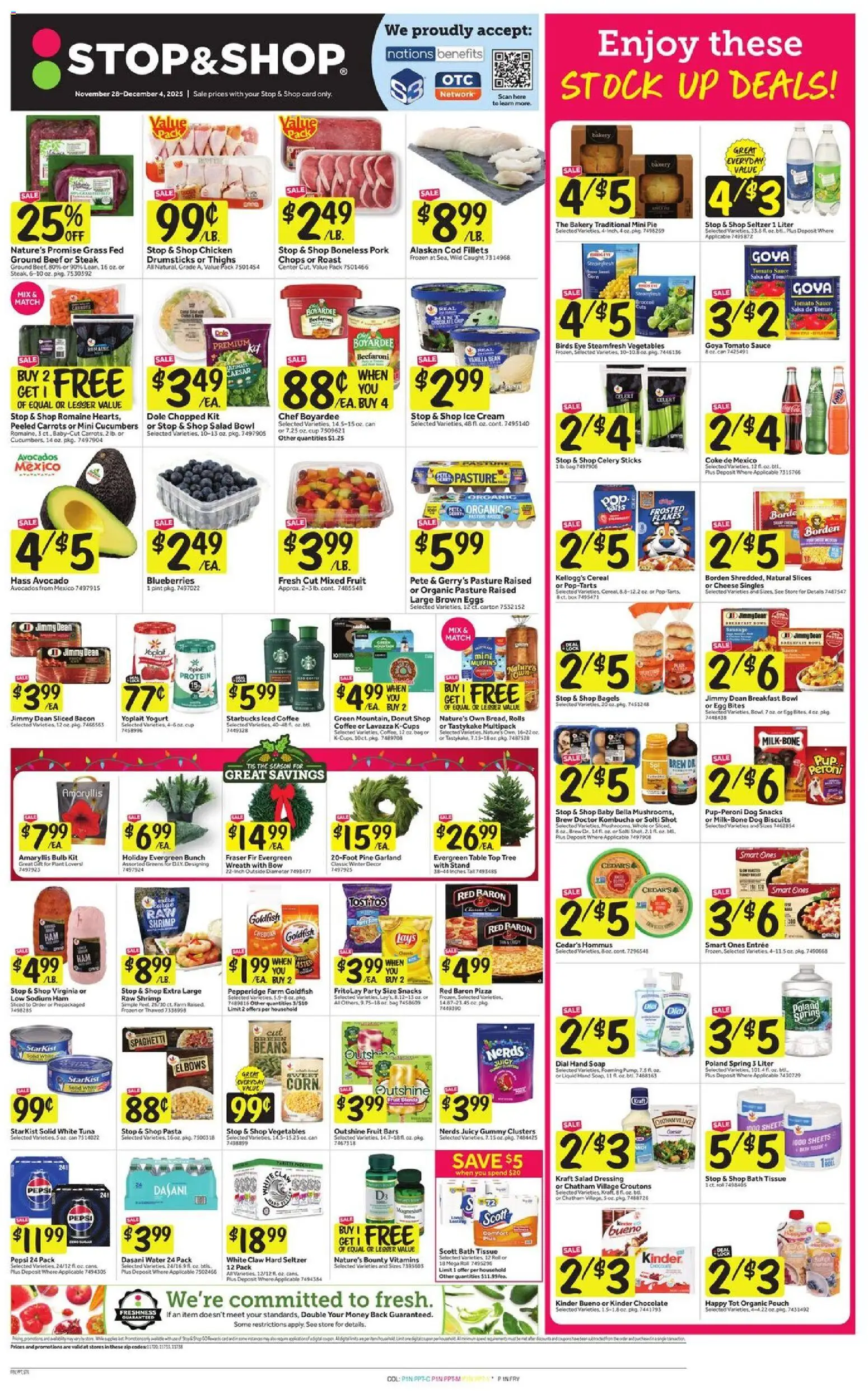 Ad Preview of Stop & Shop Weekly Ad from 11/28/2025