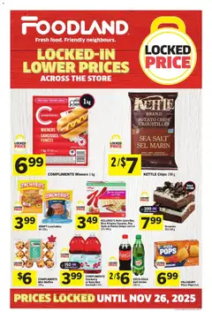 Preview of leaflet Special Promotion from shop Foodland is valid from Oct 23, 2025
