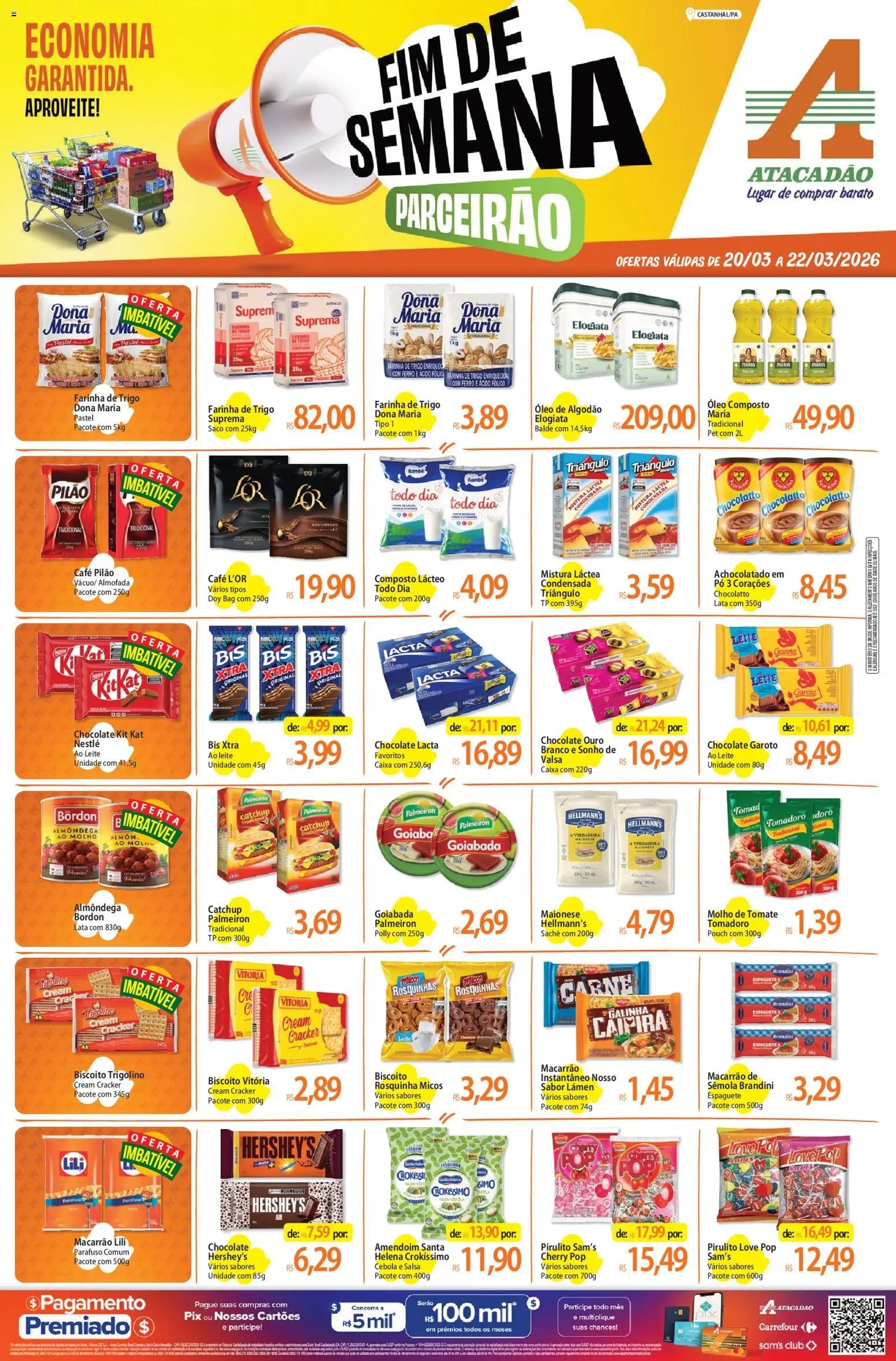 Pré-Visualização do folheto "Atacadão ofertas - PA" da loja Atacadão válido a partir de 20/03/2026