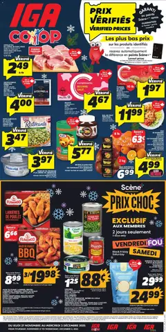Preview of leaflet New Brunswick from shop IGA is valid from Nov 27, 2025