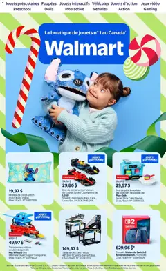 Un aperçu du dépliant Livres pour bébés et enfants du magasin Walmart est valide à partir 16 oct. 2025