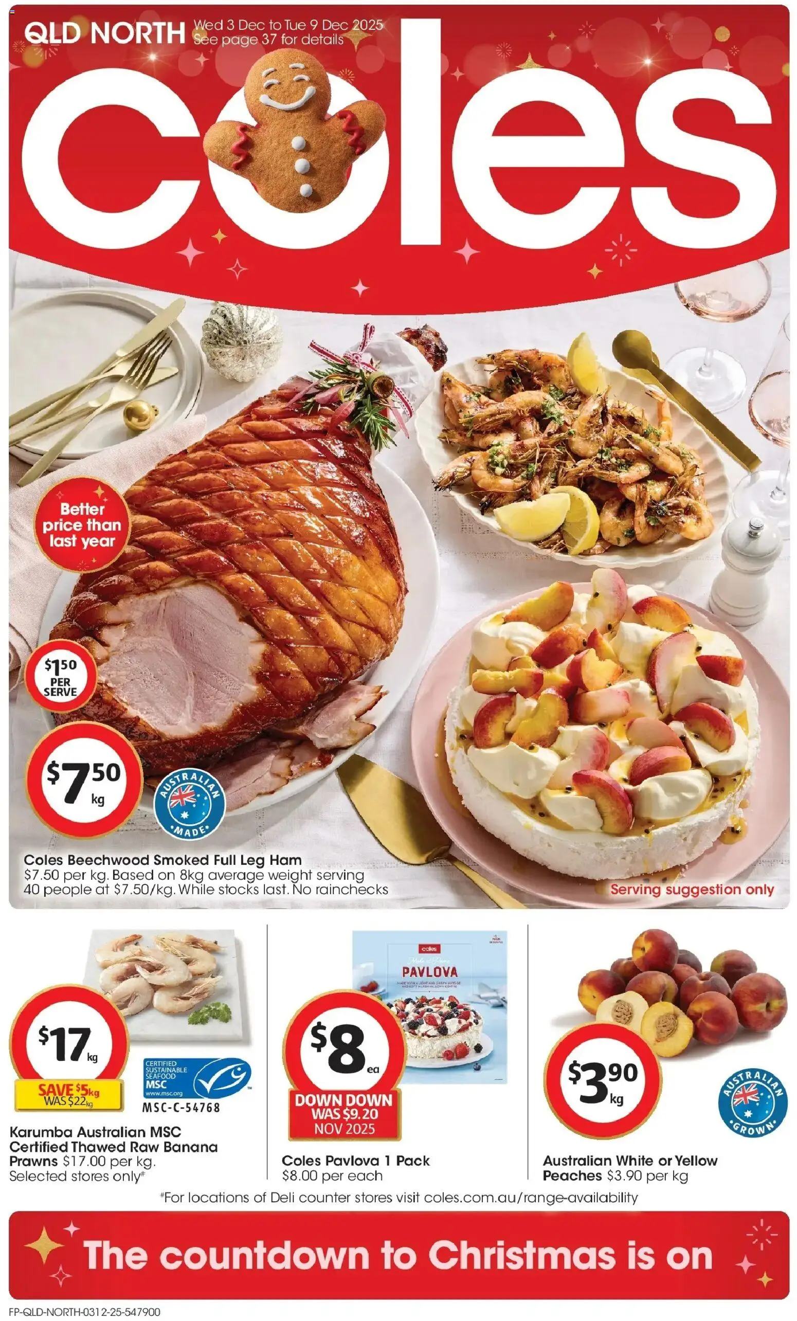 Preview of catalogue Catalogue QLD North from shop Coles valid 03/12/2025