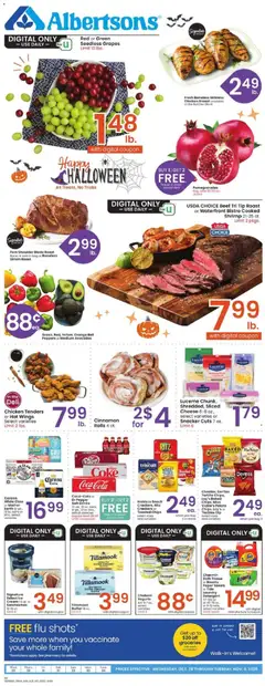 Ad Preview of Albertsons Weekly Ad from 10/29/2025