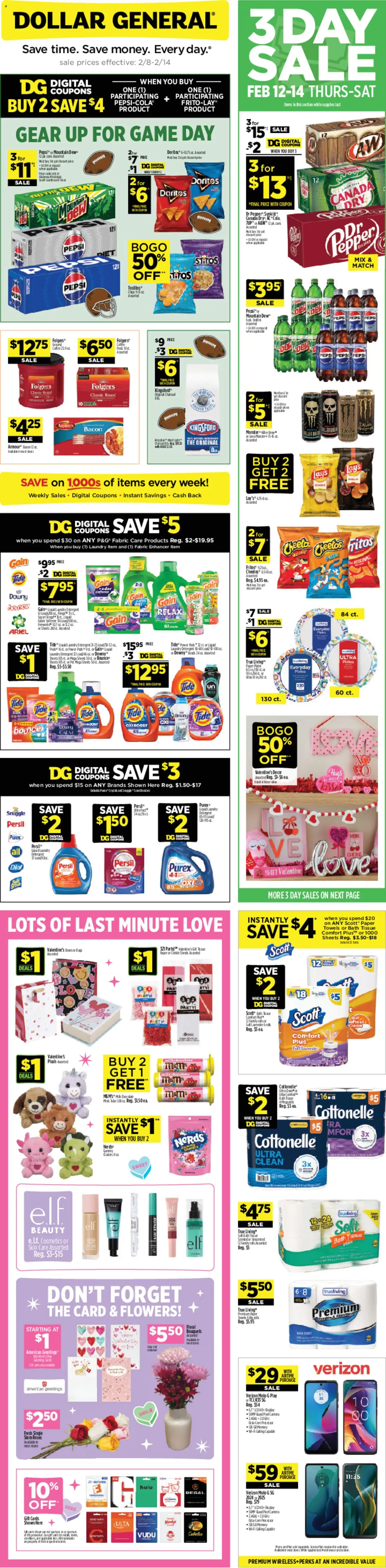 Ad Preview of Dollar General Weekly Ad from 02/08/2026