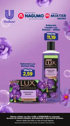 Pré-Visualização do folheto "Nagumo ofertas Unilever" da loja Nagumo válido a partir de 11/03/2026