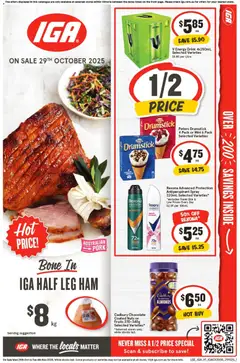 Preview of catalogue Catalogue VIC from shop IGA valid 29/10/2025
