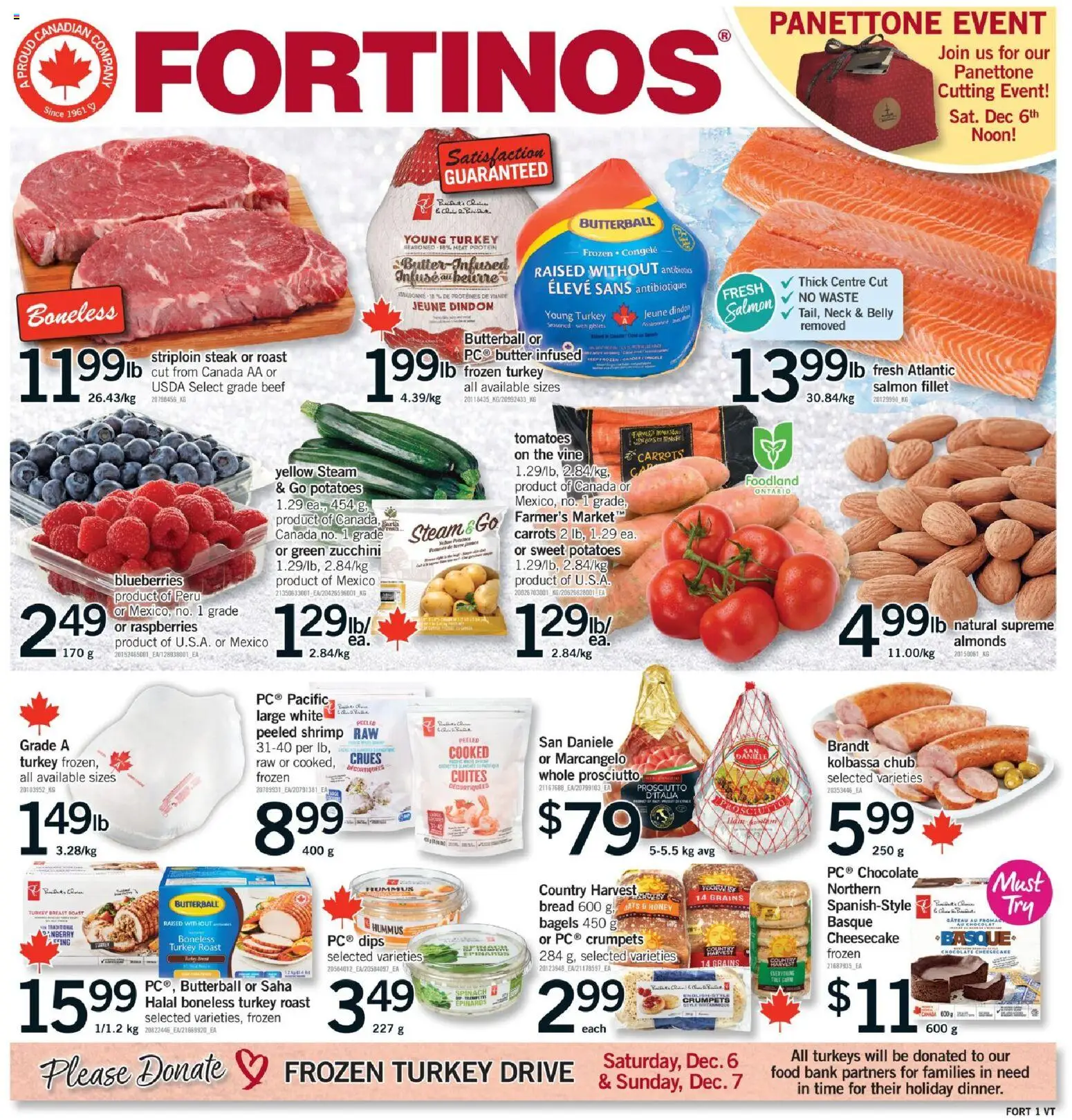Preview of leaflet Etobicoke from shop Fortinos is valid from Dec 04, 2025