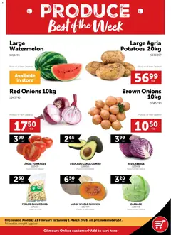 Preview of catalogue Catalogue from shop Gilmours valid 23 Feb 2026