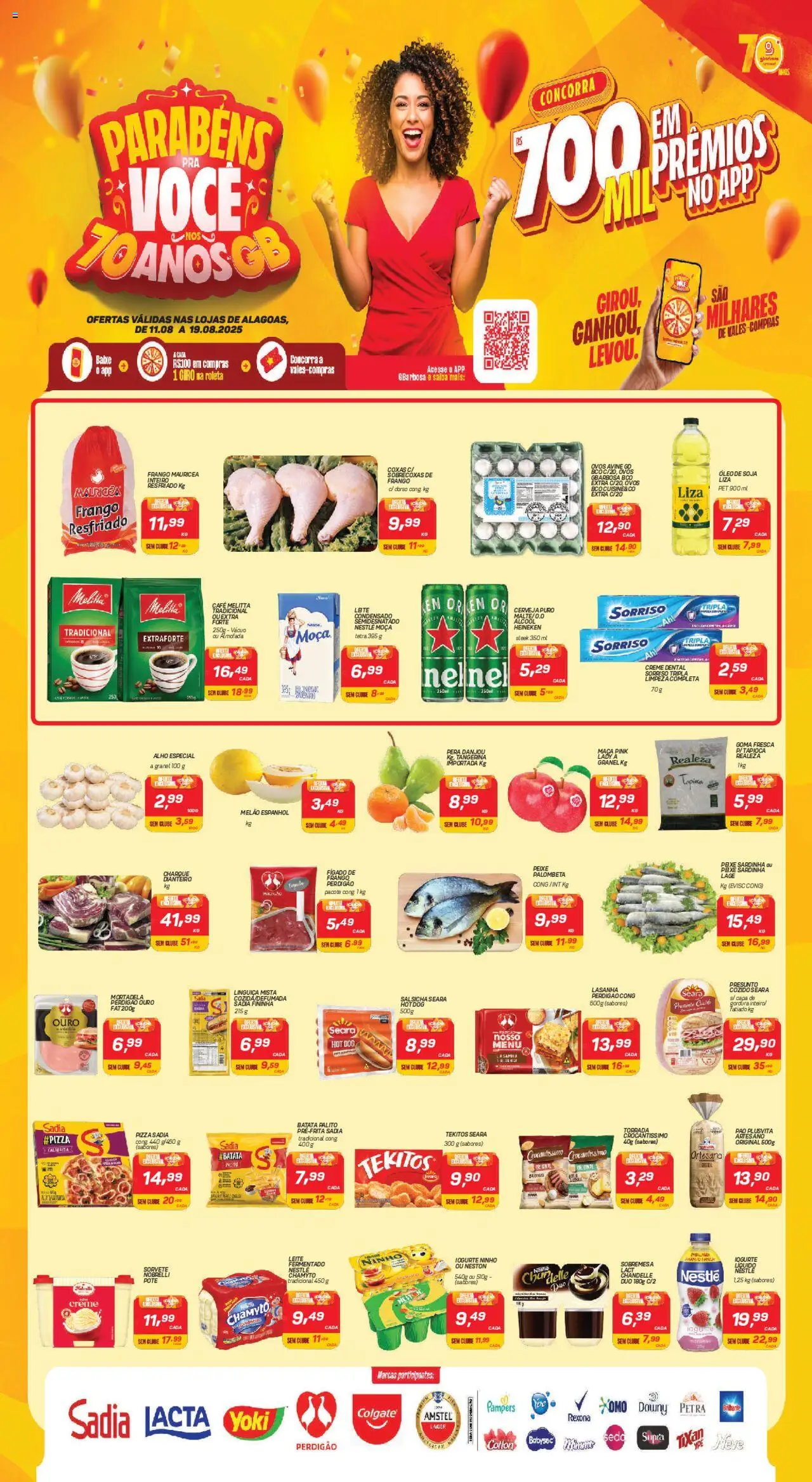 Gbarbosa folheto "Ofertas Aniversário" válido a partir de 11/08/2025 - número de página 1