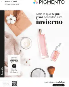 Vista previa del folleto de la tienda Pigmento válido desde el 05/08/2025 