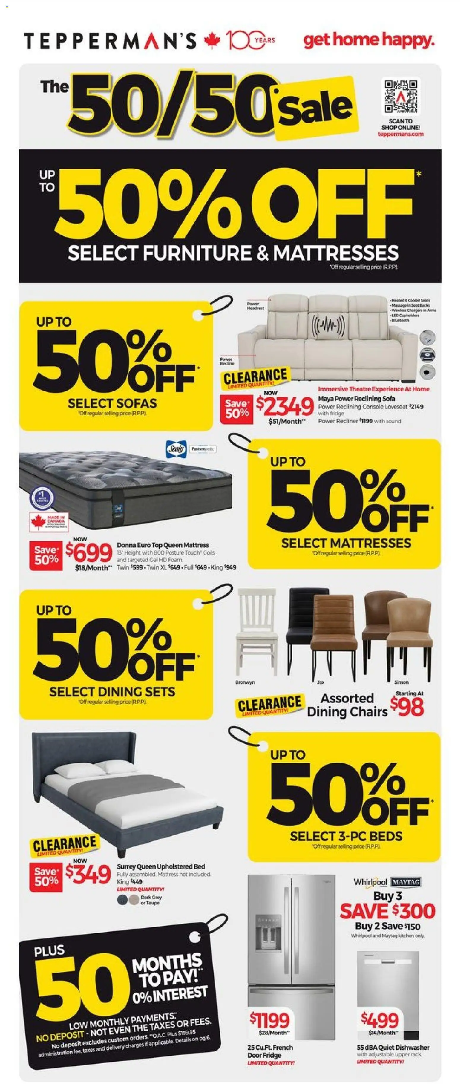 Preview of leaflet Weekly flyer / circulaire from shop Tepperman's is valid from Jan 30, 2026