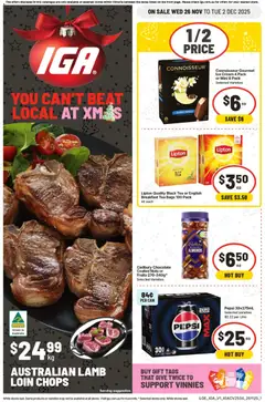 Preview of catalogue Catalogue from shop IGA valid 26/11/2025