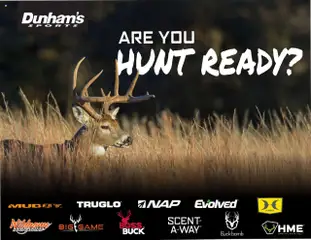 Ad Preview of Dunham's Sports GSM Hunting Guide from 08/21/2025
