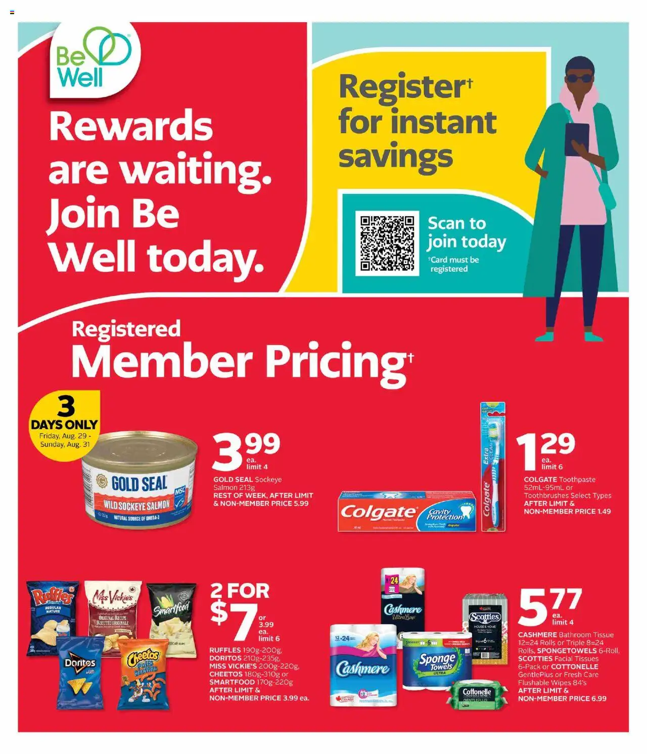 Rexall flyer valid from Aug 29, 2025 - page number 1