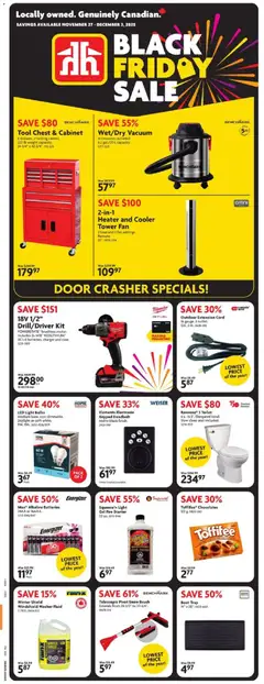 Preview of leaflet Weekly Flyer - NL from shop Home Hardware is valid from Nov 27, 2025