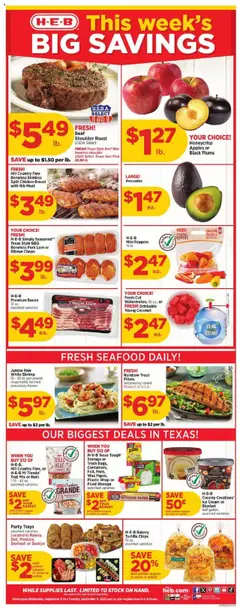 Ad Preview of H-E-B Weekly Ad from 09/03/2025