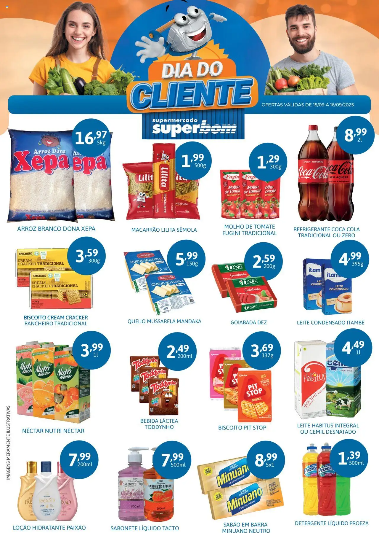 Superbom folheto "Ofertas da semana" válido a partir de 15/09/2025 - número de página 1