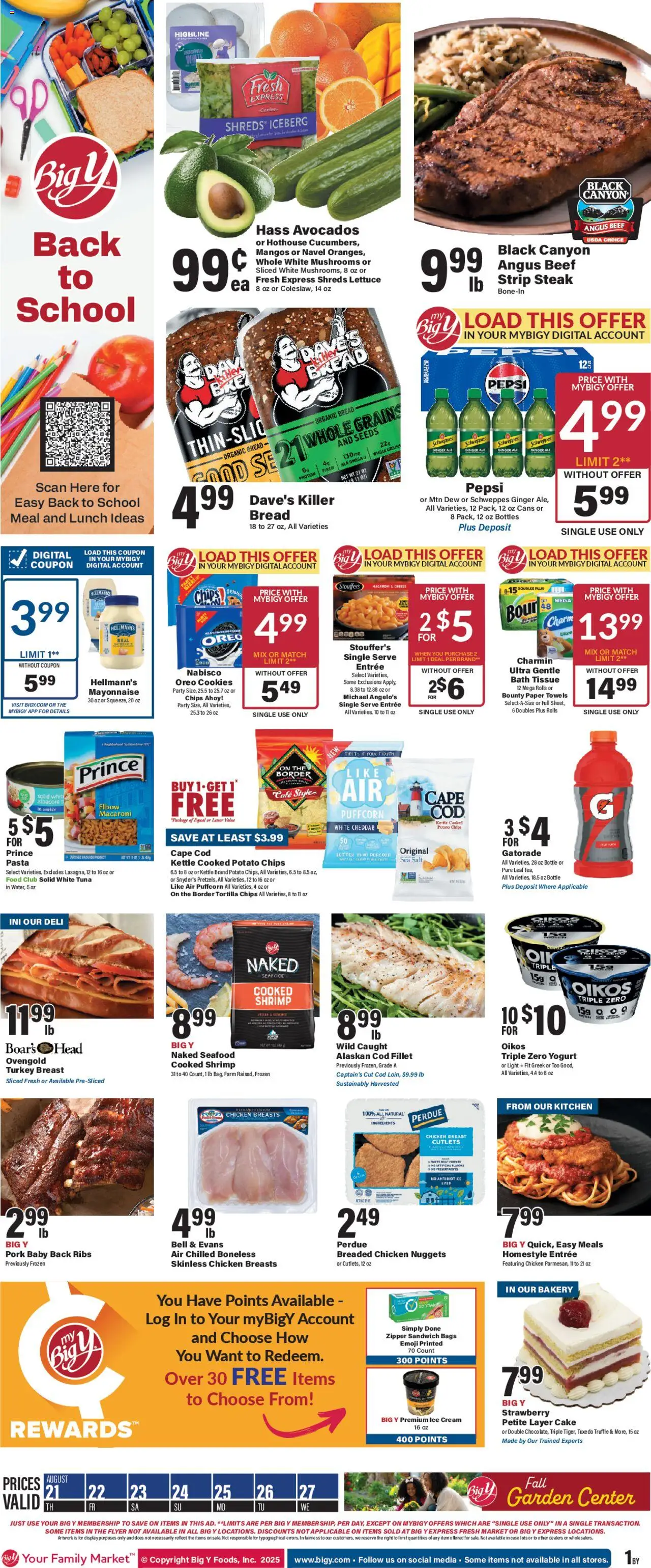Central Market Weekly Ad from 08/20/2025 - Flyer - Page number 1