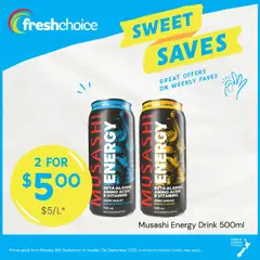 Preview of catalogue Catalogue from shop FreshChoice valid 15 Sept 2025