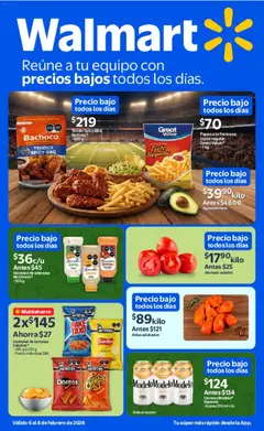 Vista previa las ofertas de la tienda Walmart - Folleto Ofertas desde el 06/02/2026 