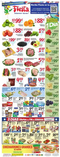 Ad Preview of Fiesta Mart Weekly Ad from 08/06/2025