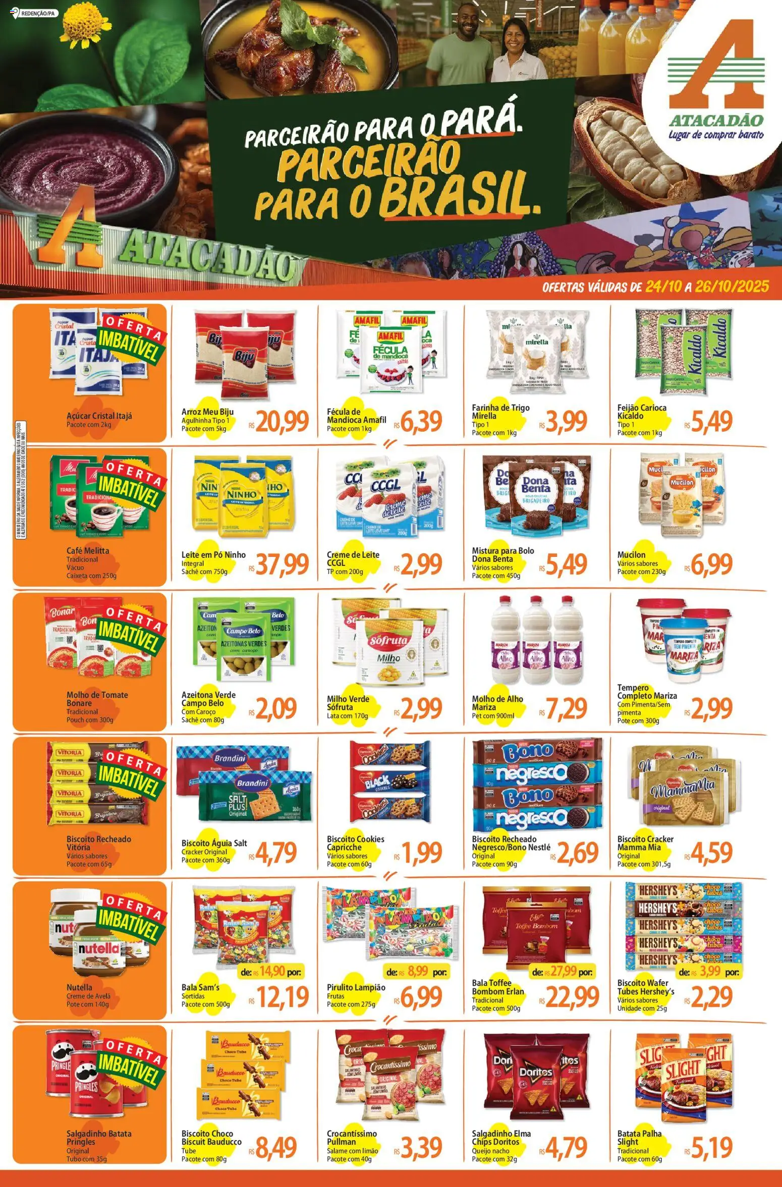 Atacadão folheto "Ofertas - PA" válido a partir de 24/10/2025 - número de página 1