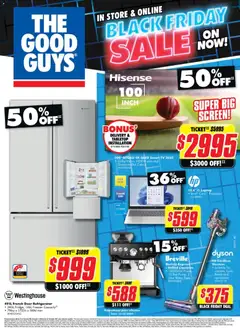 Preview of catalogue Black Friday from shop The Good Guys valid 19/11/2025