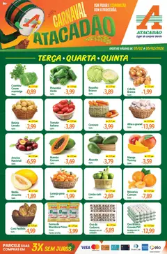 Pré-Visualização do folheto "Ofertas - PE" da loja Atacadão válido a partir de 03/02/2026