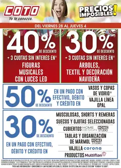 Vista previa del folleto de la tienda Coto válido desde el 28/11/2025 
