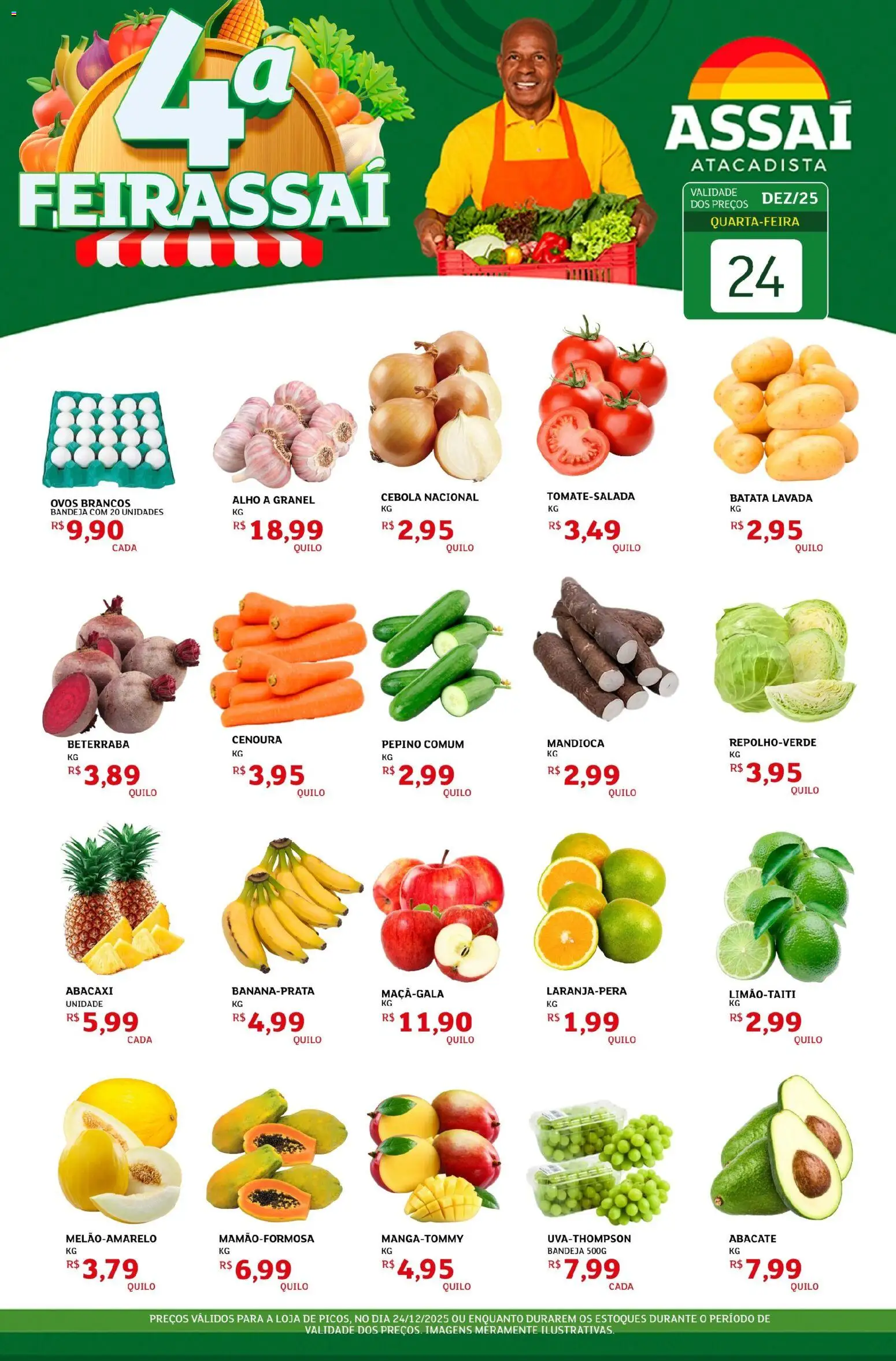 Pré-Visualização do folheto "Encarte - PI" da loja Assaí Atacadista válido a partir de 24/12/2025